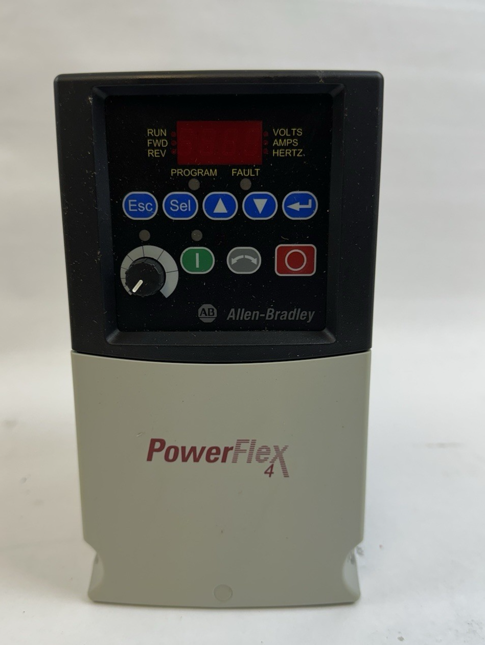 ALLEN-BRADLEY 22A-D6P0N104 POWERFLEX 4 AC DRIVE SER A FRN 3.05 3PH 342-528V
