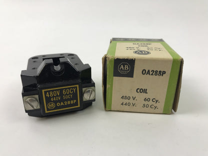 Allen Bradley OA288P Coil New In Original Box 480 V 60 CY 440 V 50 CY