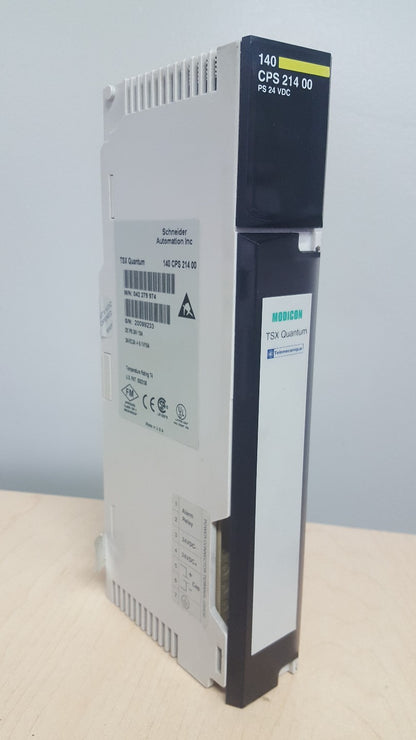 SCHNEIDER MODICON 140CPS21400 POWER SUPPLY 10AMP 24VDC TSX QUANTUM