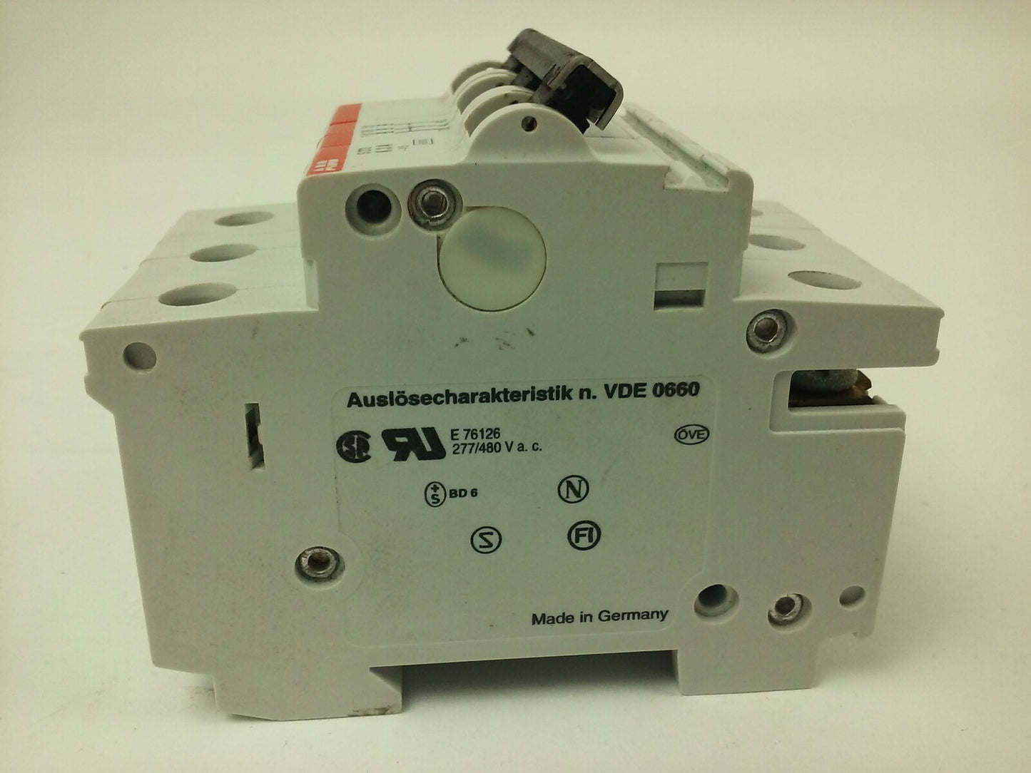 ABB, S273-K3A, CIRCUIT BREAKER, 3P, 277/480VAC, 3AMP, VDE0660, NEW SURPLUS