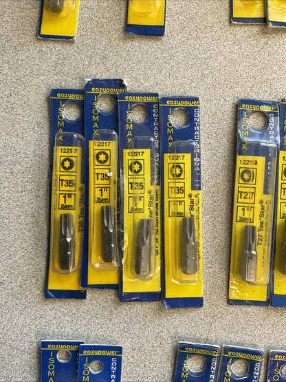 EAZYPOWER ISOMAX CONTRACTOR QUALITY TEE STAR BIT LOT