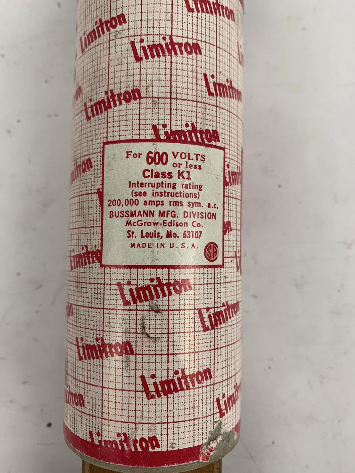Bussmann Limitron KTSR250 250A 600V Fuse