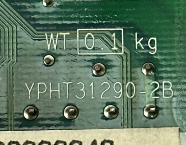 YASKAWA YPHT31290-2B CIRUIT BOARD ETC618141