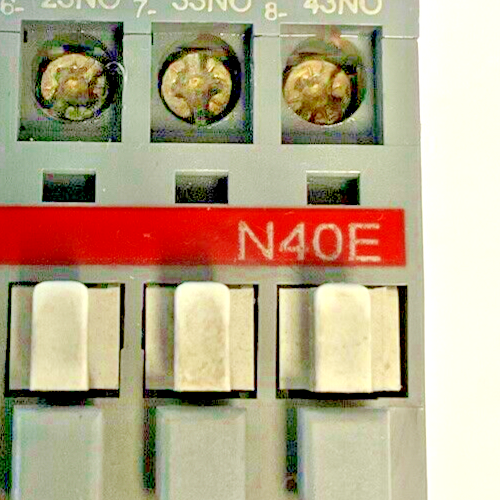 ABB N40E CONTACTOR RELAY 690VAC 16A