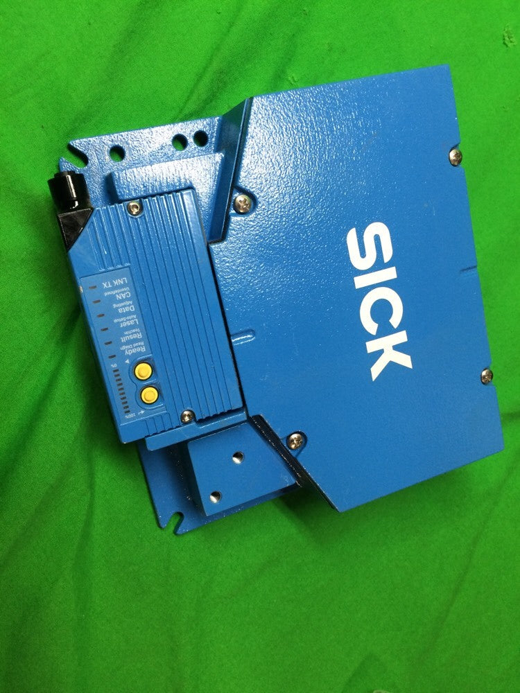 SICK OPTIC CLV650-0120 BARCODE SCANNER & CDM420-0102 POWER SUPPLY W/ WL18-3P430