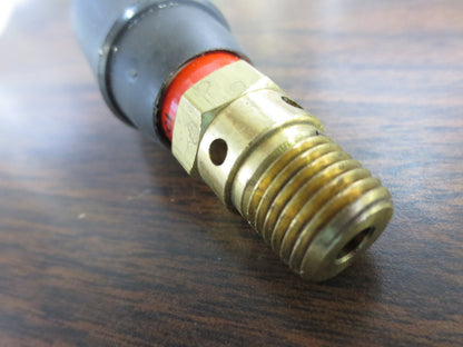 GRAINGER / CONTROL DEVICES 4TK23 BRASS AIR SAFETY VALVE w/ HARD SEAT VALVE - NEW