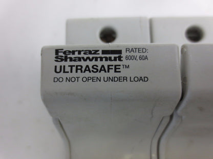 FERRAZ SHAWMUT US6J3I / M211381 FUSE HOLDER - 600V, 60A
