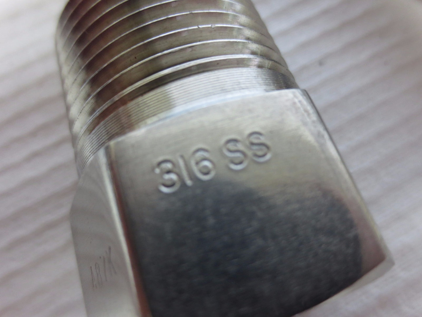 A87K - 316 STAINLESS STEEL TAPERED "THINGY" - NEW SURPLUS