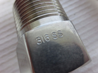 A87K - 316 STAINLESS STEEL TAPERED "THINGY" - NEW SURPLUS