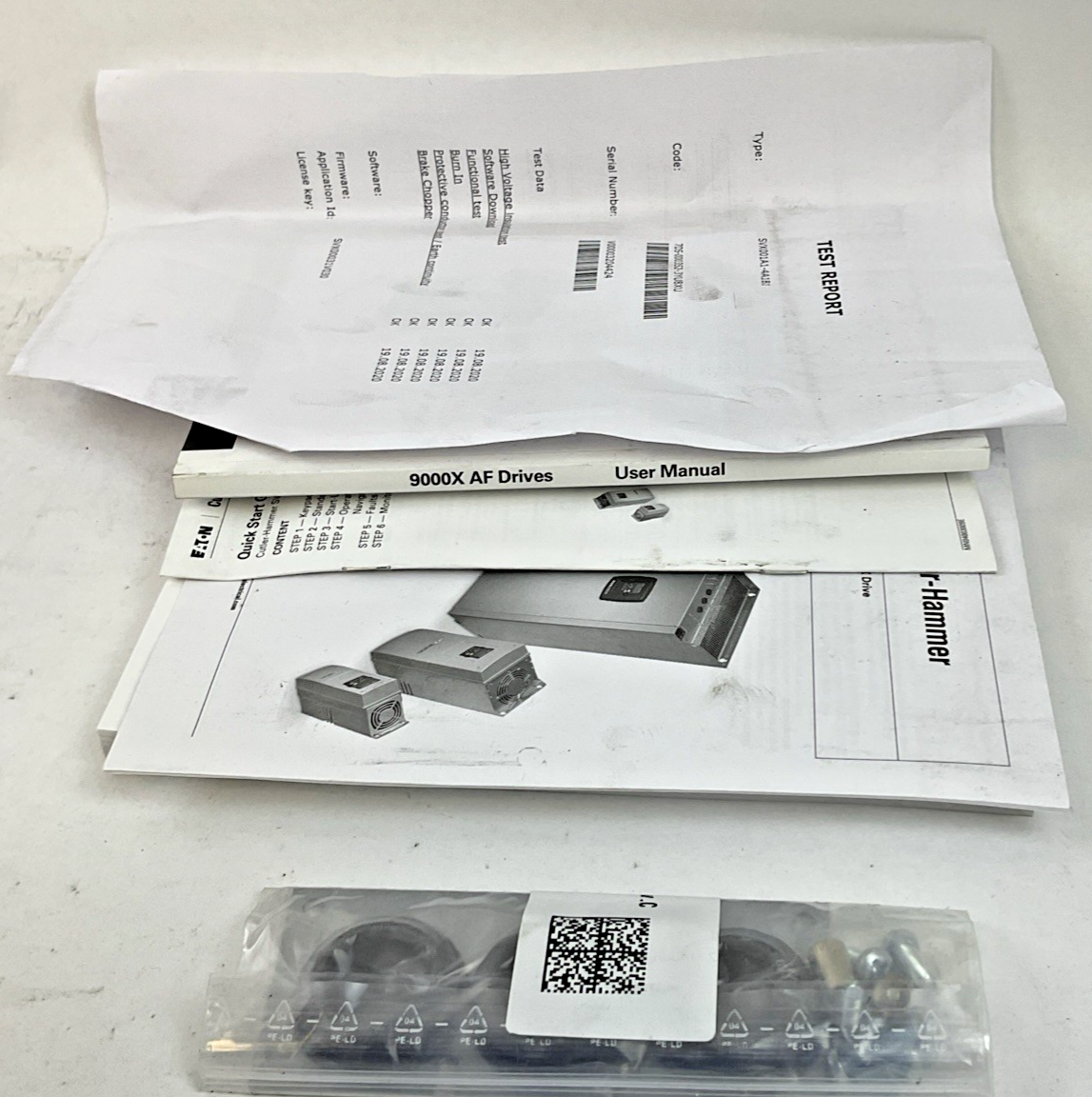 EATON SVX001A1-4A1B1 AC DRIVE 3.3A 1.5HP 480V 1.1KW FRM:SVX00031V03 320HZ