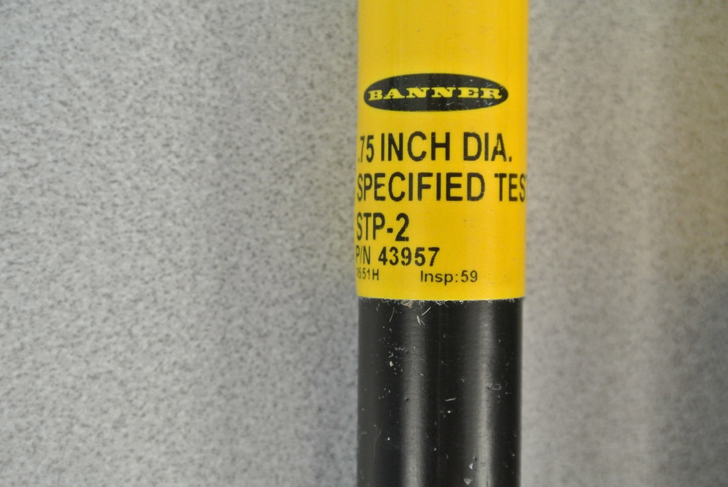 BANNER SPECIFIED TEST PIECES / LOT of 4 -- .75", 1.00", 3.25", 3.50" DIAMETERS