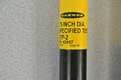 BANNER SPECIFIED TEST PIECES / LOT of 4 -- .75", 1.00", 3.25", 3.50" DIAMETERS