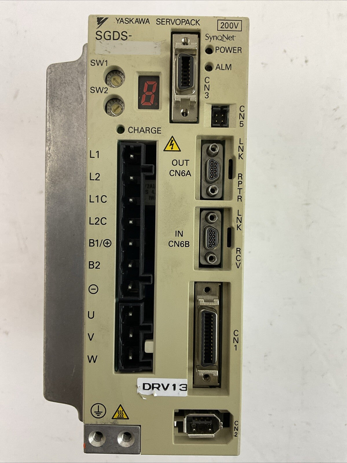 YASKAWA SGDS-04A72AY582-E SERVOPACK 230VAC SERVO DRIVE