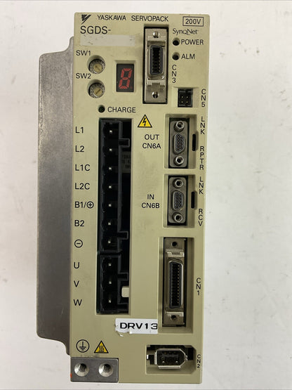 YASKAWA SGDS-04A72AY582-E SERVOPACK 230VAC SERVO DRIVE