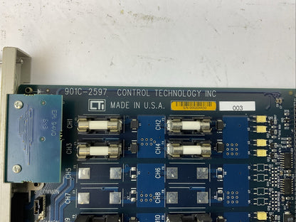 CONTROL TECHNOLOGY 901C-2597 16PT DC OUTPUT MODULE