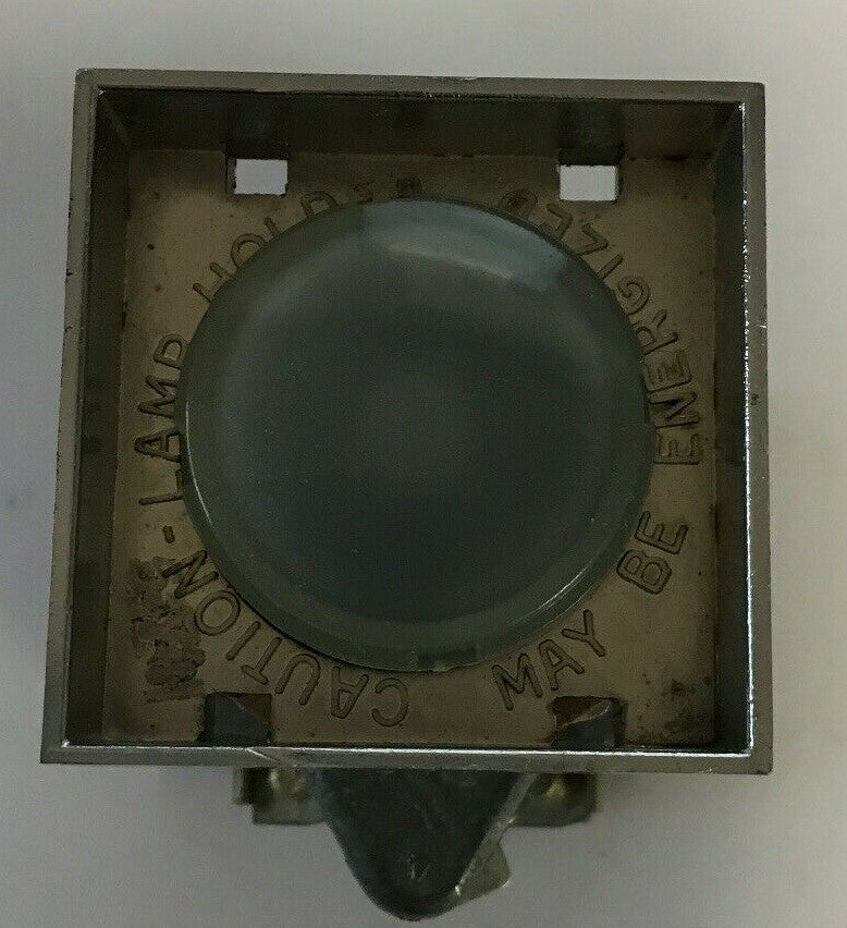 GE E30BF COMPACT PUSHBUTTON INDICATING LIGHT 6VAC/DC