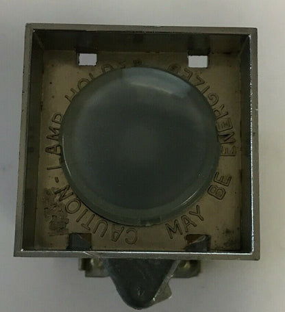 GE E30BF COMPACT PUSHBUTTON INDICATING LIGHT 6VAC/DC