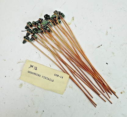 **LOT OF 18** GROUNDING PIGTAILS - GSW-14