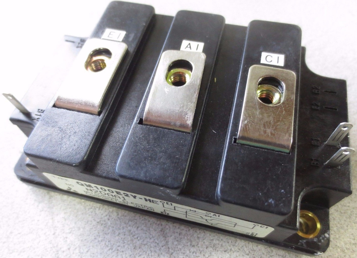 MITSUBISHI QM100E2Y-HE / N2DAA1 - IGBT POWER TRANSISTOR MODULE / THYRISTOR 100A