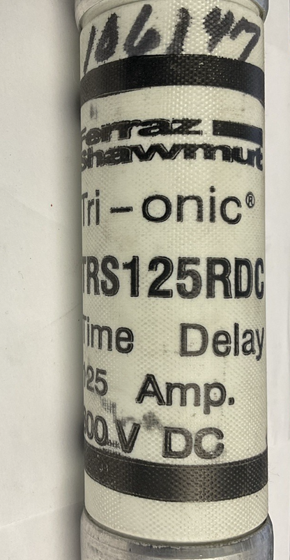 GOULD TRS125RDC FUSE 125A TRI-ONIC 600VAC/DC