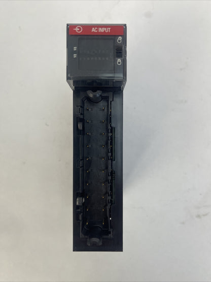 ALLEN BRADLEY 1756-IA16 CAT REV G01 F/W REV 2.5 SER A AC INPUT 16PT 120VAC