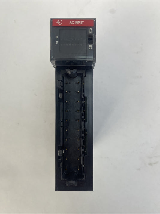 ALLEN BRADLEY 1756-IA16 CAT REV G01 F/W REV 2.5 SER A AC INPUT 16PT 120VAC
