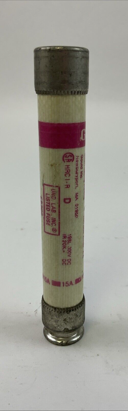 GOULD SHAWMUT TRI-ONIC TRS15R TIME DELAY FUSE 600VAC 15A (LOT OF 7)