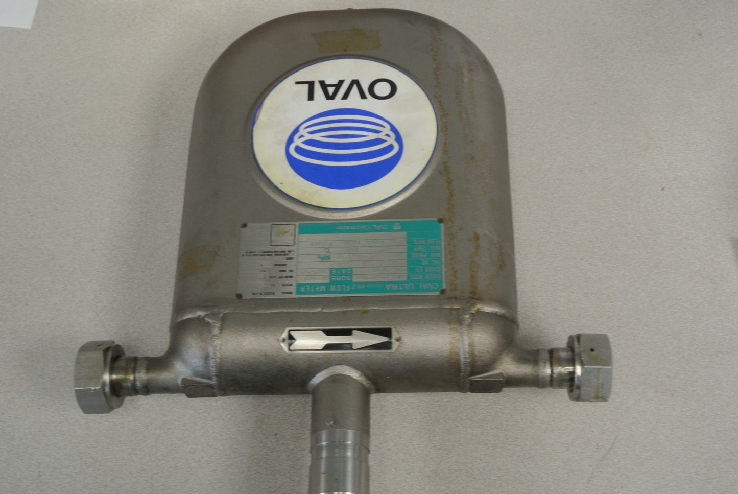 OVAL ULTRA CN015C-SS-200R FLOWMETER / 8.22MPa / 130° C / 1.778~17.78 kg/min
