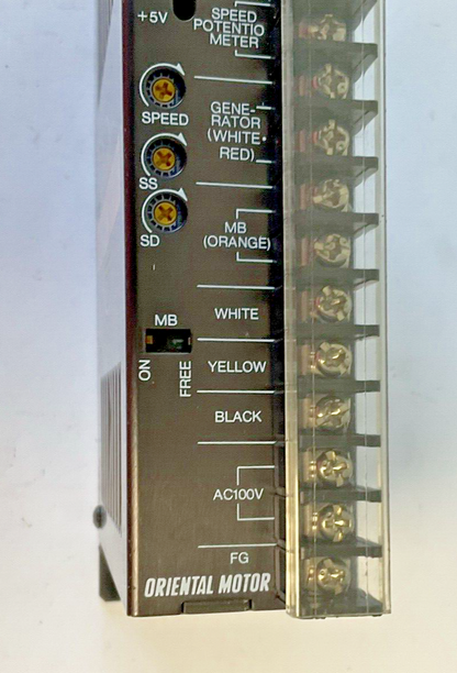 ORIENTAL MOTOR SS301IN SPEEN CONTROLLER 24V