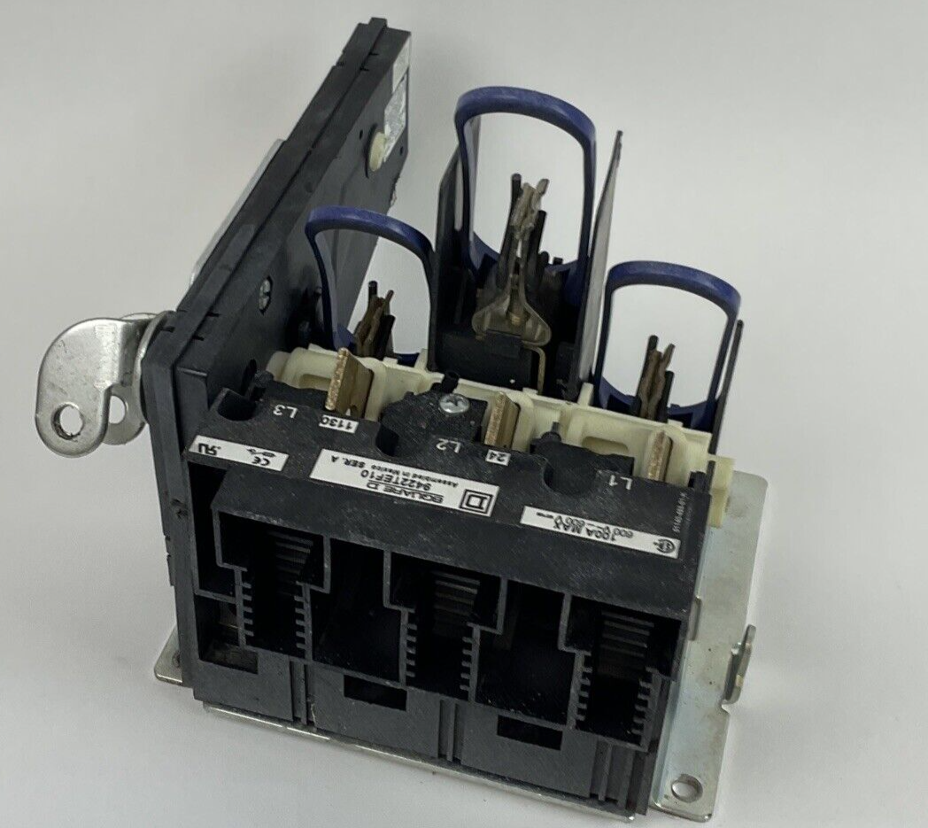 SQUARE D 9422TEF10 FUSIBLE DISCONNECT 100A 600VAC/VDC SER.A