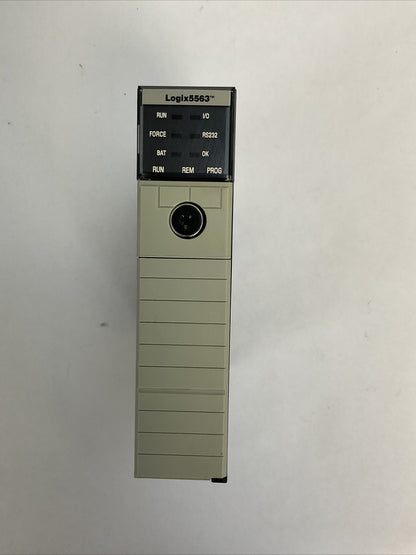 ALLEN BRADLEY 1756-L63 SER A CATALOG REV F01 F/W REV 1.4 LOGIX 5563 PROCESSOR