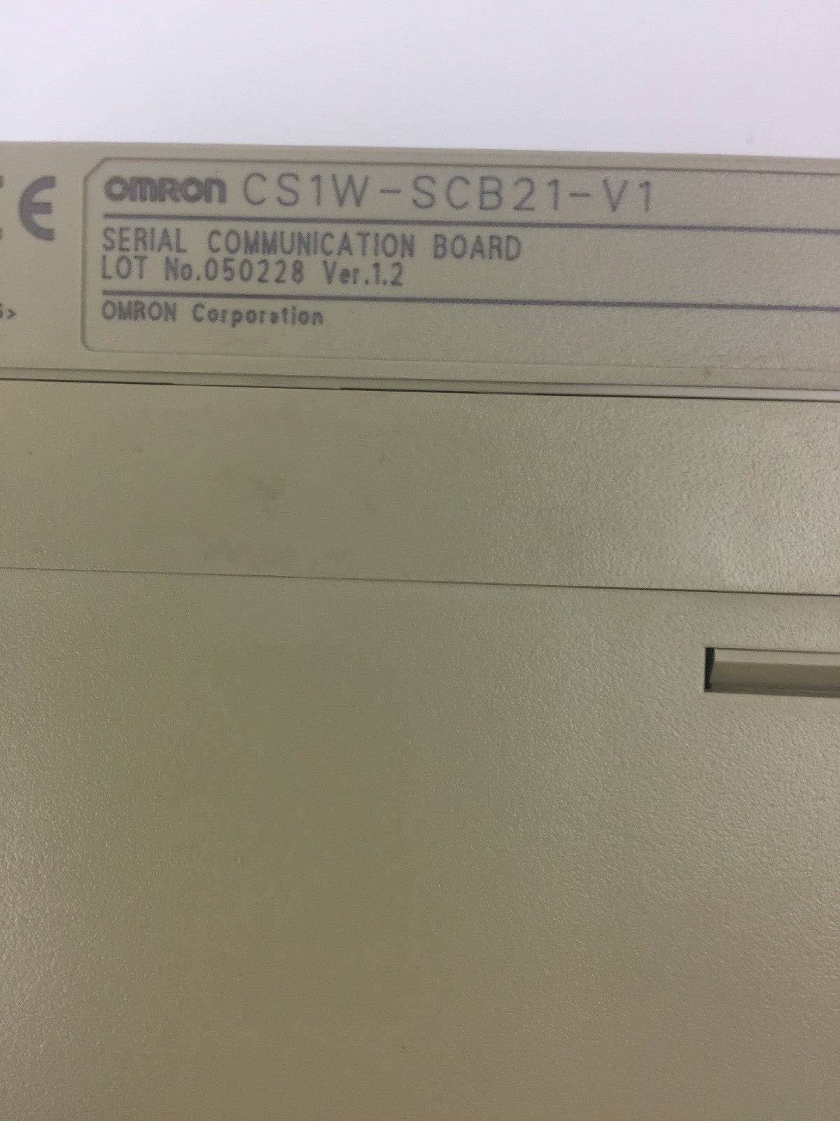 OMRON SYSMAC CS1G-CPU42H CPU UNIT / MODULE + CS1W-SCB21-V1 SERIAL COMM. BOARD