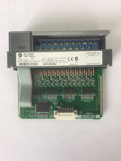 ALLEN BRADLEY 1746-IV16 INPUT MODULE SER C 10-30VDC