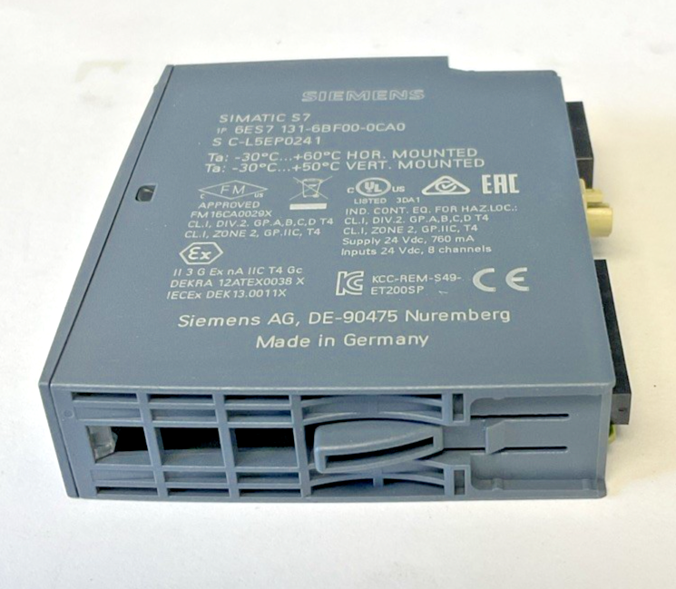SIEMENS 6ES7 132-6BF00-0CA0 DIGITAL OUTPUT MODULE 24VDC 760MA 8x24VDC**LOTOF10**