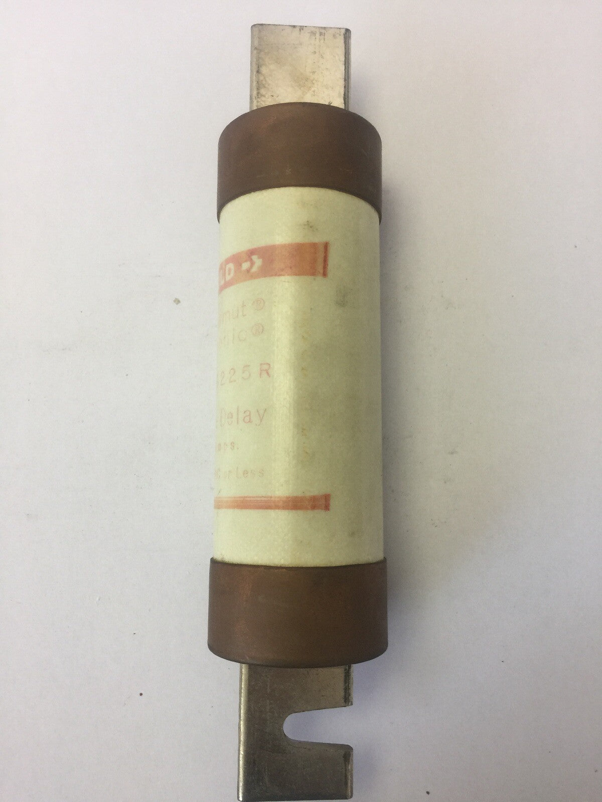 GOULD SHAWMUT TRI-ONIC TRS225R TIME DELAY FUSE 225AMPS 600VAC CLASS (LOT OF 3)