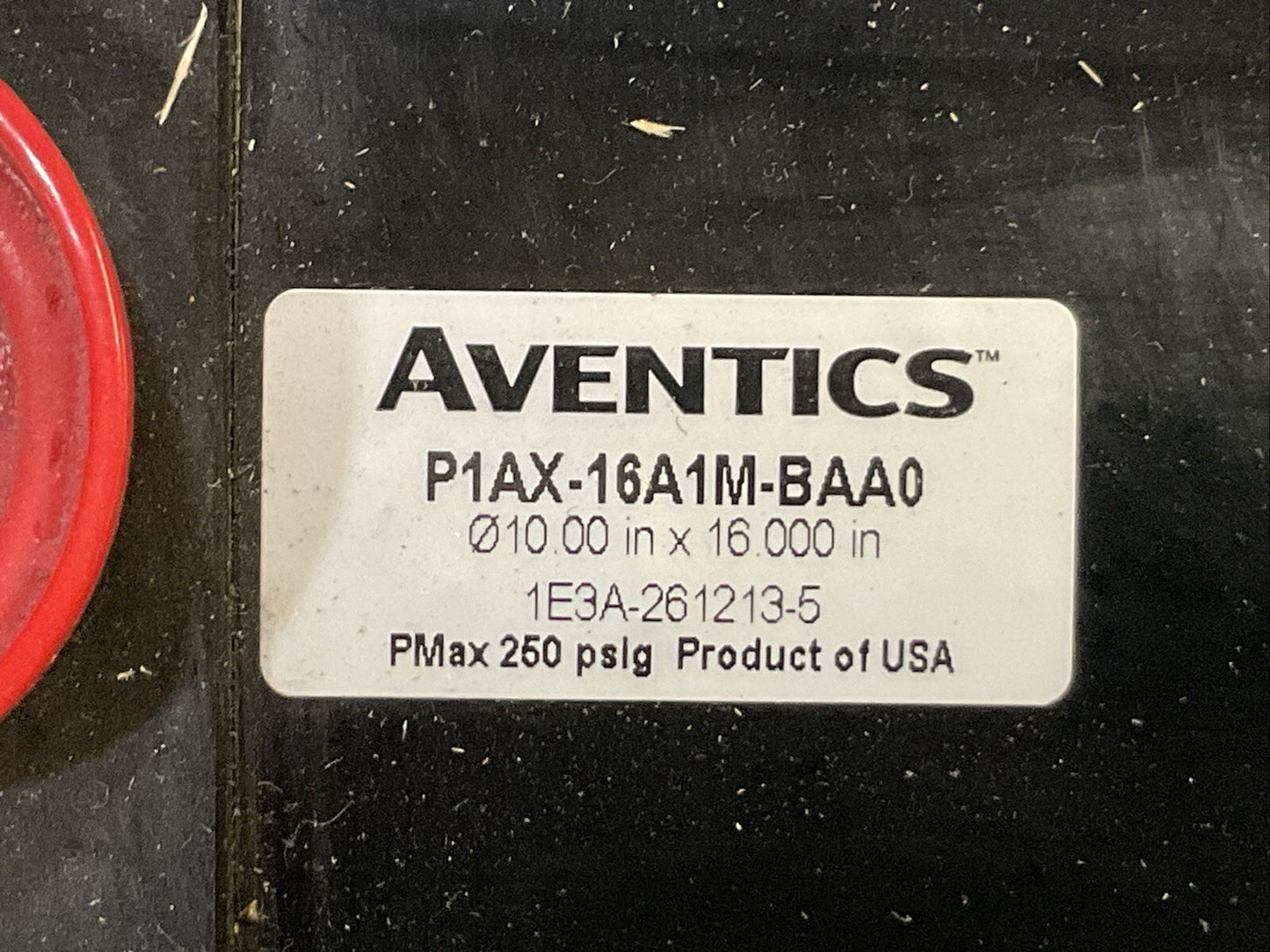 AVENTICS P1AX-16A1M-BAA0 CYLINDER 10.00 in X 16.000 in psig