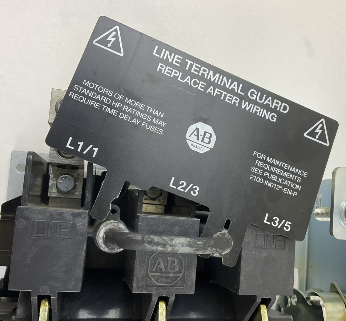 ALLEN BRADLEY 1494V-DS400 DISCONNECT SWITCH 400A 600V SER.D