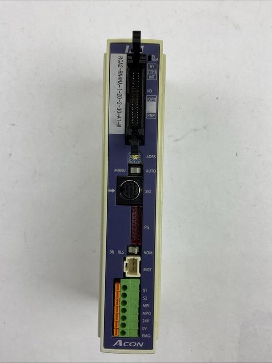 IAI ACON-C-20I-PN-2-0 ACTUATOR POSITION CONTROLLER OUTPUT 0-24VAC INPUT 24VDC