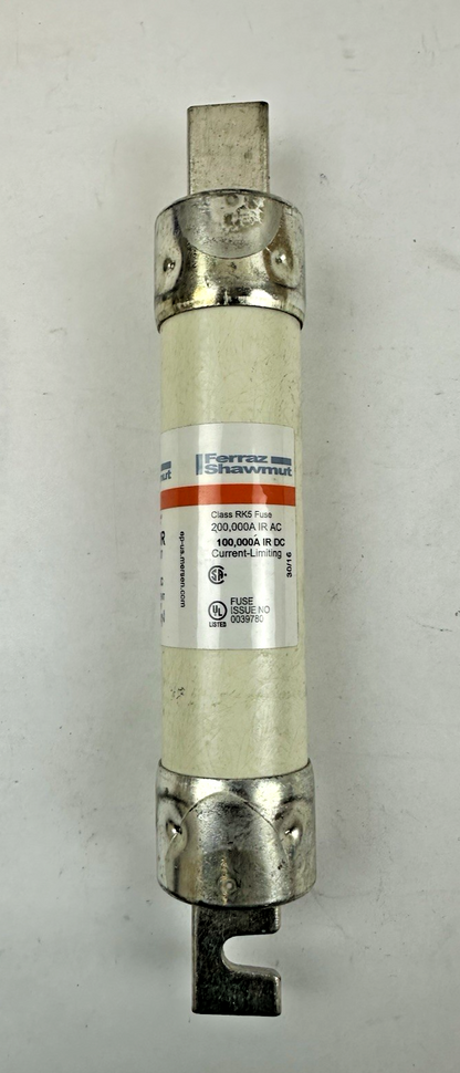 FERRAZ SHAWMUT TRI-ONIC TRS90R DUAL-ELEMENT TIME-DELAY FUSE 600VAC/DC 90A