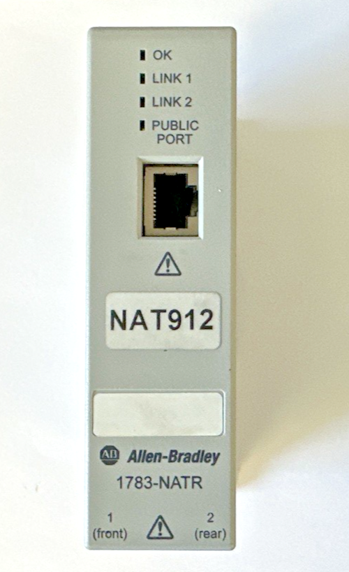 ALLEN-BRADLEY1783-NATR CONFIGURABLE NAT ROUTER FW 1.001 W/O MEM.CARD&WIRE TERM.