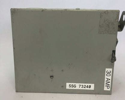 GE FVK361W FLEX-A-PLUG PLUG IN DEVICE BUS PLUG 600VAC 30AMP 20HP 3 PHASE 3 POLE