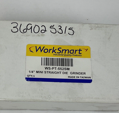 WORKSMART WS-PT-552SM 1/4" MINI STRAIGHT DIE GRINDER