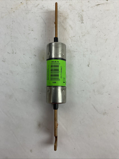 FUSETRON FRS-R-70 600VAC 300VDC 70AMP ENERGY EFFICIENT CLASS RK5 FUSE
