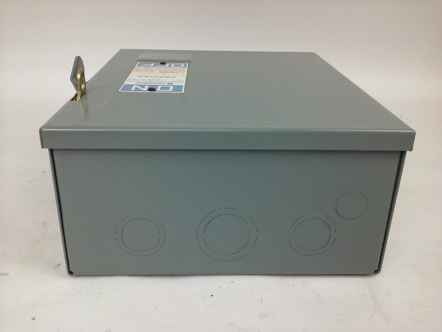 CHALLENGER GD222SN, SAFETY SWITCH, 60A, 240V, SINGLE PHASE FUSIBLE, 10 H.P. NEW