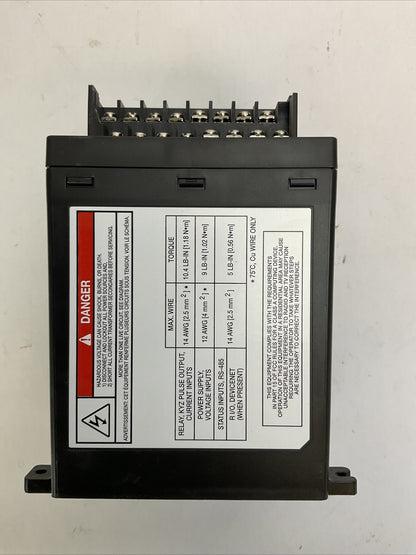 ALLEN BRADLEY 1404-M405A-ENT MASTER MODULE FOR POWER MONITOR SER B BASE FRN 4.24