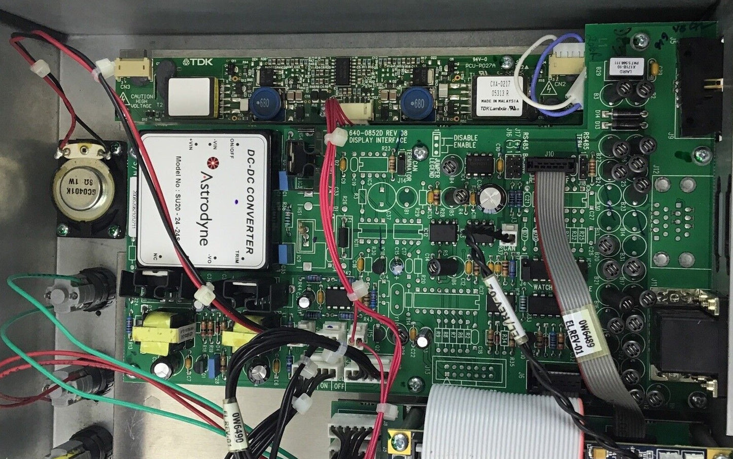 SCHNEIDER ELECTRIC APC AP9235 COLOR DISPLAY SCREEN 24VDC 1.2A