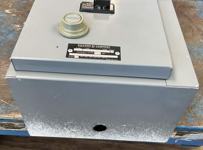 SQUARE D 8539 SBG42 SER D SIZE 0 COMBO STARTER 7AMP COIL 120V 60HZ