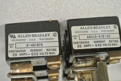 ALLEN-BRADLEY 1491-R126 / FUSE BLOCK /600V, 1-30A, 3-POLE / NEW SURPLUS