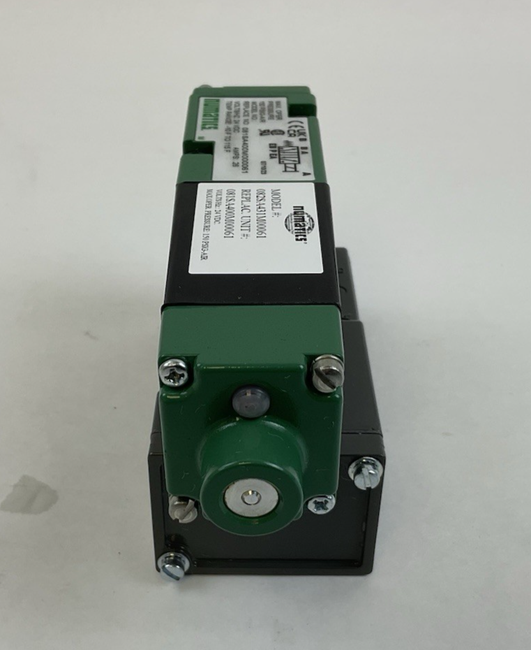 NUMATICS 081SA400M000061 SOLENOID VALVE 24VDC 150PSIG 26AMP