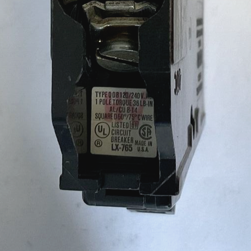 SQUARE D QOB130 CIRCUIT BREAKER 120/240VDC***LOTOF2***